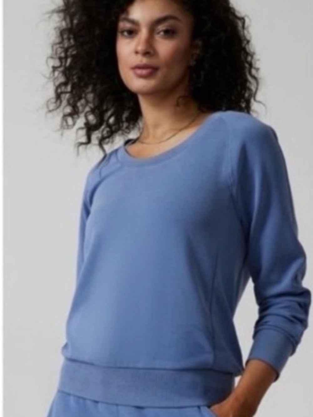 Athleta Seasoft Scoop-Neck Sweatshirt